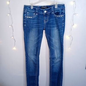 Premier Jeans by Forever 21 Blue Denim Straight Leg Size 1